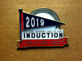 Mariano Rivera Mike Mussina Roy Halladay Signed Auto L/E 2019 Hof Induction Pin - £156.01 GBP