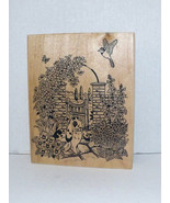 Rubber Stamp # 85-S Bunny&#39;s Paradise 1996 Embossing Arts Co. Bunnys New (k) - £20.55 GBP