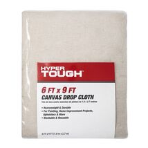 Canvas Drop Cloth, 6' X 9' - $30.68
