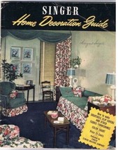 VINTAGE Singer Home Decoration Guide (1948) - £10.89 GBP