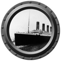 The Titanic - Porthole Wall Decal - $14.00
