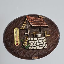 Vintage 3D Wishing Well  Kitchen Thermometer Multi Products Inc. Made In... - $12.82