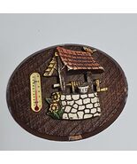 Vintage 3D Wishing Well  Kitchen Thermometer Multi Products Inc. Made In... - $12.82