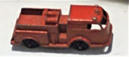 Fire Truck - Vintage 1950&#39;s Red Fire Truck - £4.30 GBP