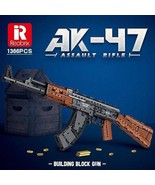 Building Blocks Set Military MOC AK47 Assault Rifle Guns Bricks Model Ki... - £65.97 GBP