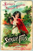 Nature&#39;s Pleasant Laxative Syrup of Figs California Fig Syrup Co Trade C... - $6.88
