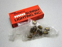 Sunray Lighting 356 Miniature Bulb .17A 28V G-3 Qty 10 New - $13.08