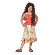 Disguise 1 PC Disney Moana Costume Girls Size S 4-6 (Halloween) New - £9.63 GBP