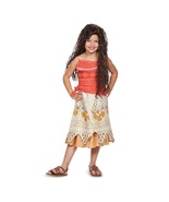 Disguise 1 PC Disney Moana Costume Girls Size S 4-6 (Halloween) New - £9.43 GBP