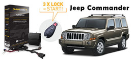 Flashlogic Add-On Remote Start for Jeep Commander 2008 w/Plug And Play Harness - £137.81 GBP