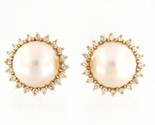 Pearl Women&#39;s Earrings 14kt Yellow Gold 366280 - $1,199.00