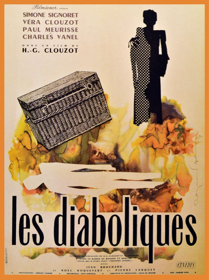 Primary image for For home decoration Movie POSTER.Diaboliques.Room Home Decor art print.q551