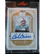 Golden Diamond mirror scroll 1/1 Bob Griese signature 1972 Miami Dolphins - $94,642.35 MXN