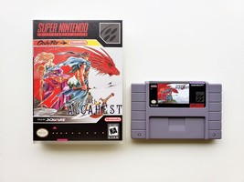 Alcahest Action RPG Anime Game / Case SNES Super Nintendo (English Translated) - £19.66 GBP+