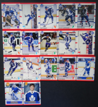 1990-91 Score American Toronto Maple Leafs Team Set of 17 Hockey Cards - £3.12 GBP