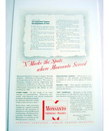 1946 Ad Monsanto Chemical Company, St. Louis, Mo. - £6.28 GBP