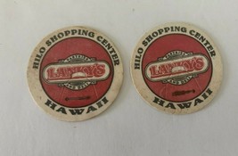 Lanky&#39;s Pastries Hilo Shopping Center Hawaii POG Milk Cap 1993 Vtg Adver... - $14.85
