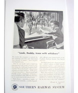1946 Railroad Ad Southern Railway System - £6.28 GBP
