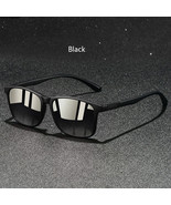 Fashion Vintage Check Pattern Unisex Square Sunglasses Men Women Driving... - $4.94