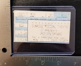 JACKSON BROWNE - VINTAGE JULY 17, 1989 CONCERT TOUR TICKET STUB - £7.57 GBP