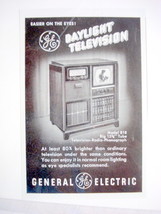 1949 General Electric Television Ad GE - $7.99