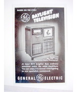 1949 General Electric Television Ad GE - £6.28 GBP