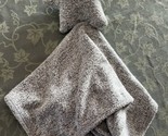 Aden + Anais Snuggle Knit Lovey Grey Heather Star Security Blanket Soft ... - £37.29 GBP