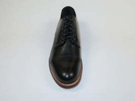 00107, Stacy adams Leather Shoes Cap Toe Oxford Lace Up Black image 3