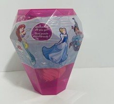Disney Princess 48-Piece Surprise Puzzle in Pink Plastic Gem NIB - £11.49 GBP