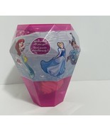 Disney Princess 48-Piece Surprise Puzzle in Pink Plastic Gem NIB