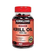 Kirkland Signature Expect Molre Krill Oil 500 mg, 160 Softgels - $37.27 CAD