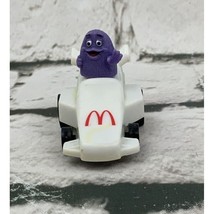 McDonalds Toy 1986 Grimace Classic Character In Race Car - £3.79 GBP