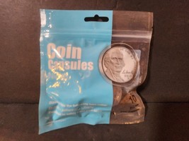 WHITMAN COIN CAPSULES - NICKEL  21.2mm - PACK OF 10 NEW SEALED - $5.95