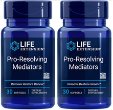Pro Resolving Mediators Renew Healthy Tissues 2 Bottles 60 Sgels Life Extension - £34.59 GBP
