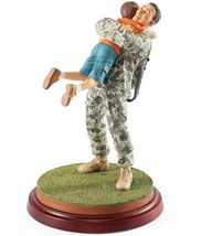 Thomas Blackshear Lenox Coming Home Ivory Soldier/Son Figurine 11.75&quot; 828944 New - £94.89 GBP