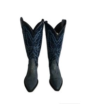 Tony Lama Women Exotic Stingray Snip Toe Custom Cowboy Western Boots Blu... - $247.50