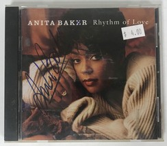 Anita Baker Signed Autographed &quot;Rhythm of Love&quot; CD Compact Disc - COA Card - £68.05 GBP