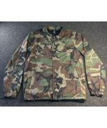 Nike SB Green Black Camo Shield Coach Jacket AH5505-222 Skateboarding Si... - $49.44