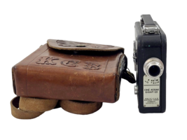 Vintage Cine-Kodak Eight Model 25 8mm Movie Film Camera In Leather Case - £15.19 GBP