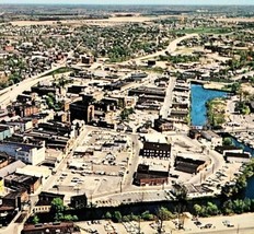 1970s Salisbury Maryland Postcard Posted Vtg Wicomico River Aerial View ... - $14.99