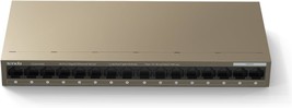 TEG1016M 16 Port Gigabit Switch Unmanaged Ethernet Switch with Traffic Optimizat - £67.09 GBP