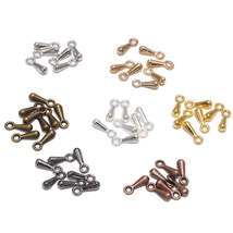 Gold Copper Water Drop End Beads 2x7 3x9mm, 200pcs - £3.32 GBP+