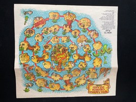 Vintage Cap&#39;n Crunch Ring Around Crunch Island and Monster Phone Game Ce... - £11.95 GBP