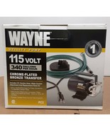 Wayne Utility Pump PC2 Chrome Plated Bronze Transfer 115V 340 Gallons/Ho... - £97.21 GBP