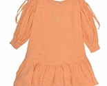 FREE PEOPLE Damen Kleid Angeschwemmt Entspannt Grosefruit Orange Größe XS - £43.06 GBP