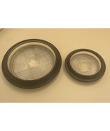 Two Antique Amston 126 Sterling Silver and Glass Coaster and Wine Bottle... - $901.96 MXN