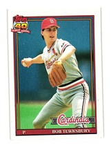 1991 Topps #88 Bob Tewksbury St. Louis Cardinals - $3.00