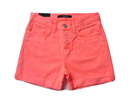 NWT J Brand Kennedy Short in Flamingo Low Rise Rolled Hem Shorts 24 $148 - $18.81