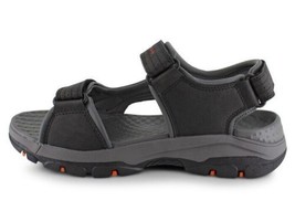 Vegan Men&#39;s Skechers, Tresmen Garo Sandal Size 11 Color Black/Grey 204105 - £33.70 GBP