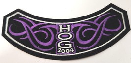 Harley Davidson Owners Group HOG 2004 Rocker Patch NEW 6 Inches Wide 2&quot; ... - £11.76 GBP